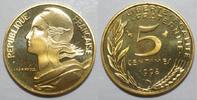 France 5 Centimes GADOURY 175a - 5 CENTIMES 1998 TYPE MARIANNE 3 plis - BE - KM 933 -