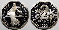 France 2 Francs FRANCE - KM 942.2 - 2 FRANCS 1992 TYPE SOWER -