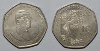 Ile Maurice 10 Rupees MAURITIUS - KM 61 - 10 RUPEES 1997 -
