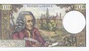 FRANCE - PICK 147 - 10 FRANCS VOLTAIRE - 02/09/1971 XF+