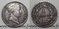France 1 Franc FRANCE - KM 682 - 1 FRANC 1807 A - Paris - TYPE NAPOLEON 1er - Rerverse République -