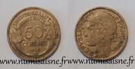 France 50 Centimes FRANCE - KM 894 - 50 CENTIMES 1939 B - Bruxelles - TYPE MORLON -