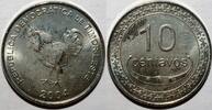 Timor oriental 10 Centavos EAST TIMOR - KM 3 - 10 CENTAVOS 2004 - Rooster -