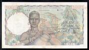 Afrique occidentale française 1.000 Francs FRENCH WEST AFRICA - PICK 42 - 1.000 FRANCS - 27/12/1948 -