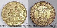 France 50 Centimes FRANCE - KM 884 - 50 CENTIMES 1926 - TYPE CHAMBER OF COMMERCE -