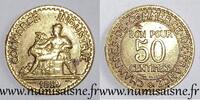 France 50 Centimes FRANCE - KM 884 - 50 CENTIMES 1929 - TYPE CHAMBER OF COMMERCE -