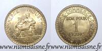 France 1 Franc FRANCE - KM 876 - 1 FRANC 1922 - TYPE CHAMBER OF COMMERCE -