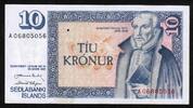 Islande 10 Kronur ICELAND - PICK 48 a - 10 KRONUR - L.1961 (1981) - SIGNATURE 37 -