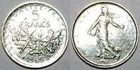 France 5 Francs FRANCE - KM 926 - 5 FRANCS 1969 - TYPE SOWER -
