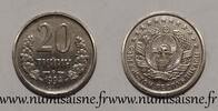 Ouzbékistan 20 Tiyin UZBEKISTAN - KM 5.1 - 20 TIYIN 1994 - Coat of arms -