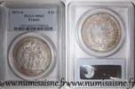 France 5 Francs FRANCE - KM 820 - 5 FRANCS 1873 A - Paris - TYPE HERCULE - PCGS MS 62 -