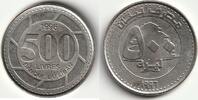 Liban 500 Livres LEBANON - KM 39 - 500 LIVRES 1996 - Cedar -