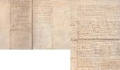 France OLD DOCUMENT - YEAR 1615 - WRITTEN DURING THE REIGN OF LOUIS XIII -