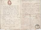 France OLD DOCUMENT - YEAR 1913 -