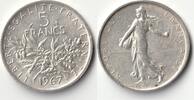 France 5 Francs FRANCE - KM 926 - 5 FRANCS 1967 - TYPE SOWER - 0/95446 -