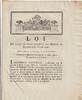 France OLD DOCUMENT - LAW OF AUGUST 12, 1792 - TO HELP HOSPITALS IN THE KINGDOM - BY DANTON -