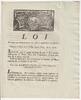France OLD DOCUMENT - LAW OF JULY 8, 1792 - REPLACEMENT OF GENERAL OFFICERS - BY LOUIS XVI AND DEJOLY -