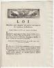 France OLD DOCUMENT - LAW OF MAY 30, 1792 - COMPLETING THE ARTILLERY REGIMENTS - BY LOUIS XVI AND DURANTHON -