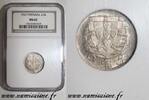 2.5 Escudos 1937 Portugal PORTUGAL - KM 580 - 2.50 ESCUDOS 1937 - BOOT - NGC MS 62 VZ+