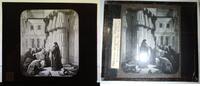Photographic plate - Pharaoh begs Moses to take away the Hebrews -