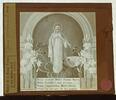 Photographic plate - 'We want God' -