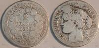 France 2 Francs FRANCE - KM 817 - 2 FRANCS 1870 - BIG A - Paris - TYPE CÉRÈS -