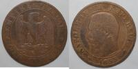 France 5 Centimes GADOURY 152 - CINQ CENTIMES 1855 K Bordeaux TYPE NAPOLEON III chien - B - KM 777 -