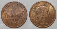 France 2 Centimes GADOURY 107 - 2 CENTIMES 1913 TYPE DUPUIS - KM 841 -