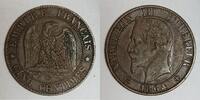 France 5 Centimes GADOURY 155 - CINQ CENTIMES 1864 BB - Strasbourg - TYPE NAPOLEON III - B - KM 797 -