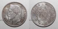 France 1 Franc FRANCE - KM 806 - 1 FRANC 1868 BB - Strasbourg - TYPE NAPOLEON III - Laureate head -