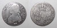 France 1/2 écu Gad 349 - LOUIS XVI - 1/2 Ecu with olive branches - 1782 Q - Perpignan -