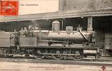   France ALTE POSTKARTE - LOKOMOTIVE - CIE DU NORD STATION MACHINE DITE MAMMOUTH 