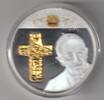 Vatican VATICAN - SILVER AND ENAMEL MEDAL - POPE FRANCIS -