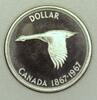 1 Dollar 1967 Canada Kanada - 1 dollar 1967 - Hundertjahrfeier der Konföderation VZ/VZ-ST