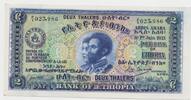 2 Thalers 1933 Ethiopie Äthiopien - 2 Thalers 1933 - 01/06 VZ/VZ-ST