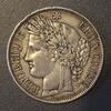 France 5 Francs GADOURY 743 - 5 FRANCS 1870 A - Paris - TYPE CERES WITH LEGEND -