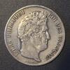 France 5 Francs FRANCE - KM 749 - 5 FRANCS 1837 W - Lille - TYPE LOUIS PHILIPPE 1 -