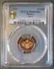 Monaco 2 Cents MONACO - KM 168 - 2 CENT 2001 - The Grimaldi coat of arms - PCGS MS65RD -