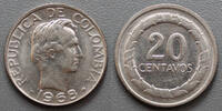 Colombie 20 Centavos COLOMBIA - KM 227 - 20 CENTAVOS 1968 -