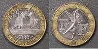 France 10 Francs FRANCE - KM 964 - 10 FRANCS 1988 TYPE GENIE DE LA BASTILLE -