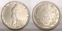 Turquie 2 1/2 Lira TURKEY - KM 893-1 - 2 1/2 LIRA 1964 -