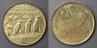 France COUNTY 50 - CHAMPREPUS - ZOO - PENGUINS - MEDALS AND HERITAGE - 2013 -