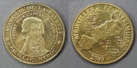 France COUNTY 33 - Pauillac - Marquis de La Fayette - Departure for America, March 1777 - Medals and Heritage - 2009 -