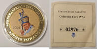 Vatican 10 euro Vatican - 10 euro 2004 - BENEDICT XVI - ESSAY - COLORIZED -