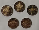 Allemagne 2 € commémorative GERMANY - KM 260 - 2 EURO 2007 - Mintmark A D F G J - CASTLE OF SCHWERIN - Mecklenburg-Western Pomerania -