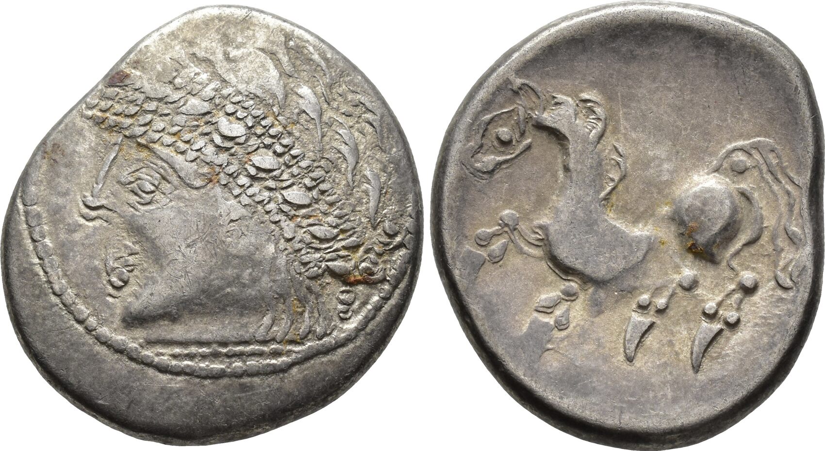 CELTIC WORLD Tetradrachm CENTRAL EUROPE. East Noricum. Circa 2nd-1st ...