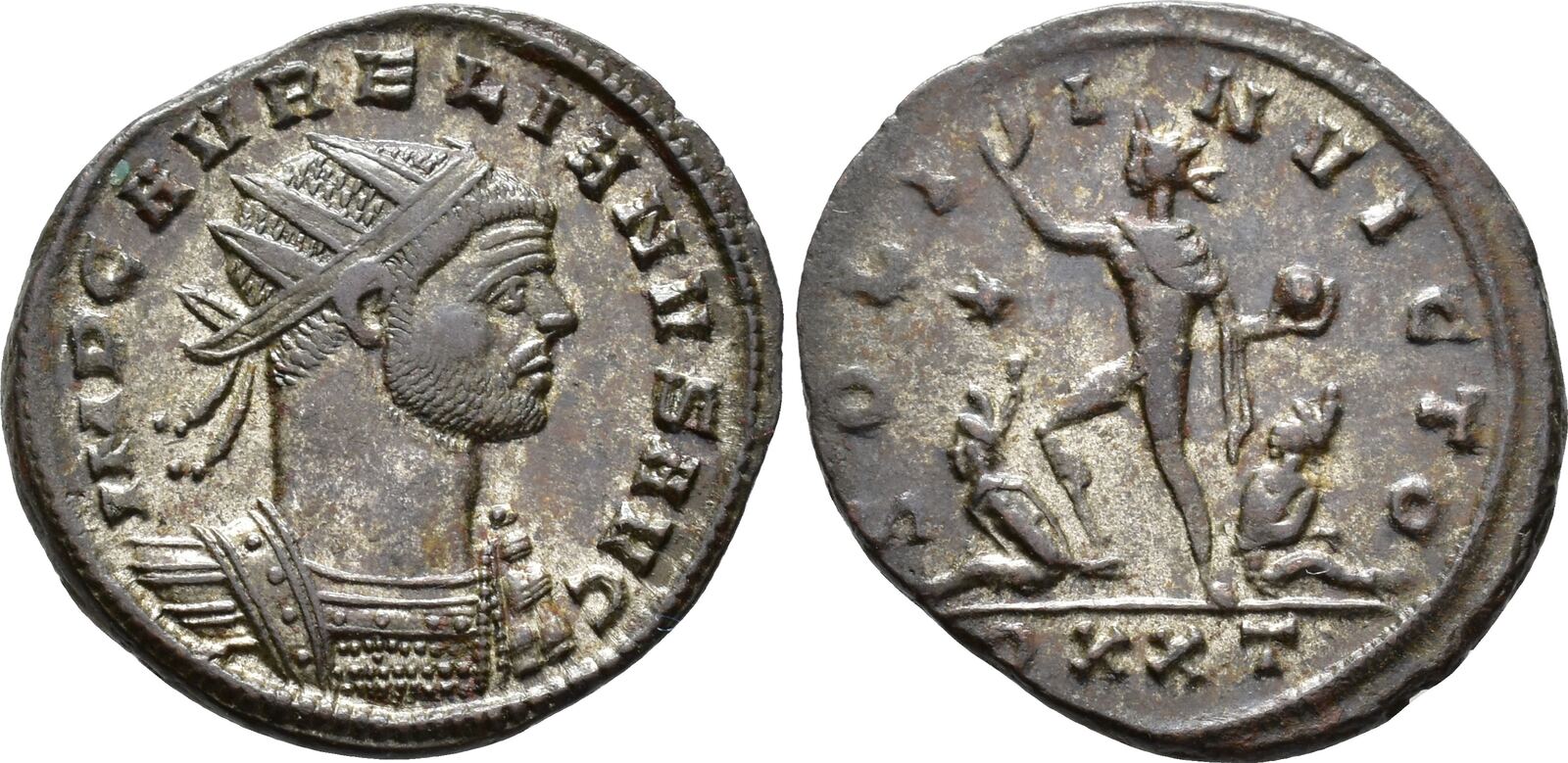 ROMAN EMPIRE Antoninianus Aurelianus, 270-275, Ticinum mint near
