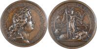 France Médaille Médaille - Louis XIV - Mauger - Défaite des corsaires de Tripoli à Chios - 1681 -