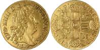 Louis d'or à la perruque et aux 8 L Louis XIV - Louis d'or à la perruque et aux 8 L - 1687 D Lyon -