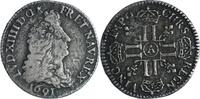 1/12 écu aux 8 L Louis XIV - 1/12 écu aux 8 L - 1691 Paris -